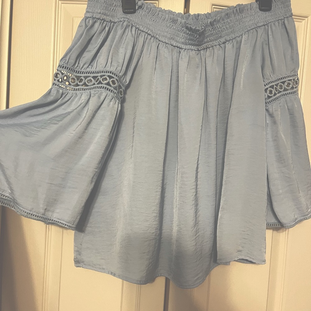 Jlo blue top